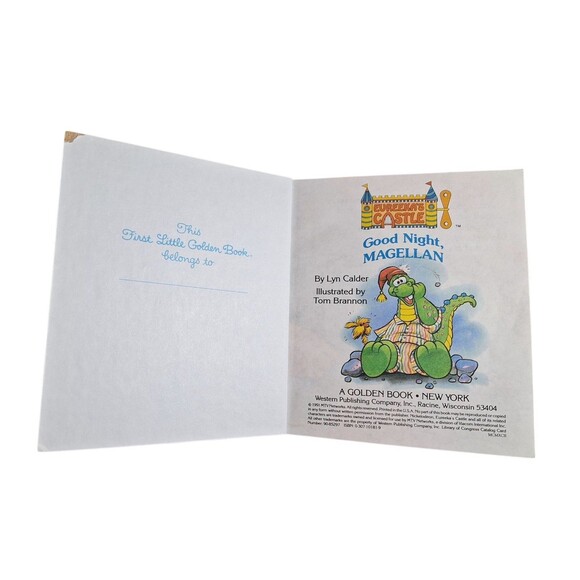 Eureeka’s Castle: Good Night Magellan -First Little Golden Book Nickelodeon 1992 - Picture 3 of 5
